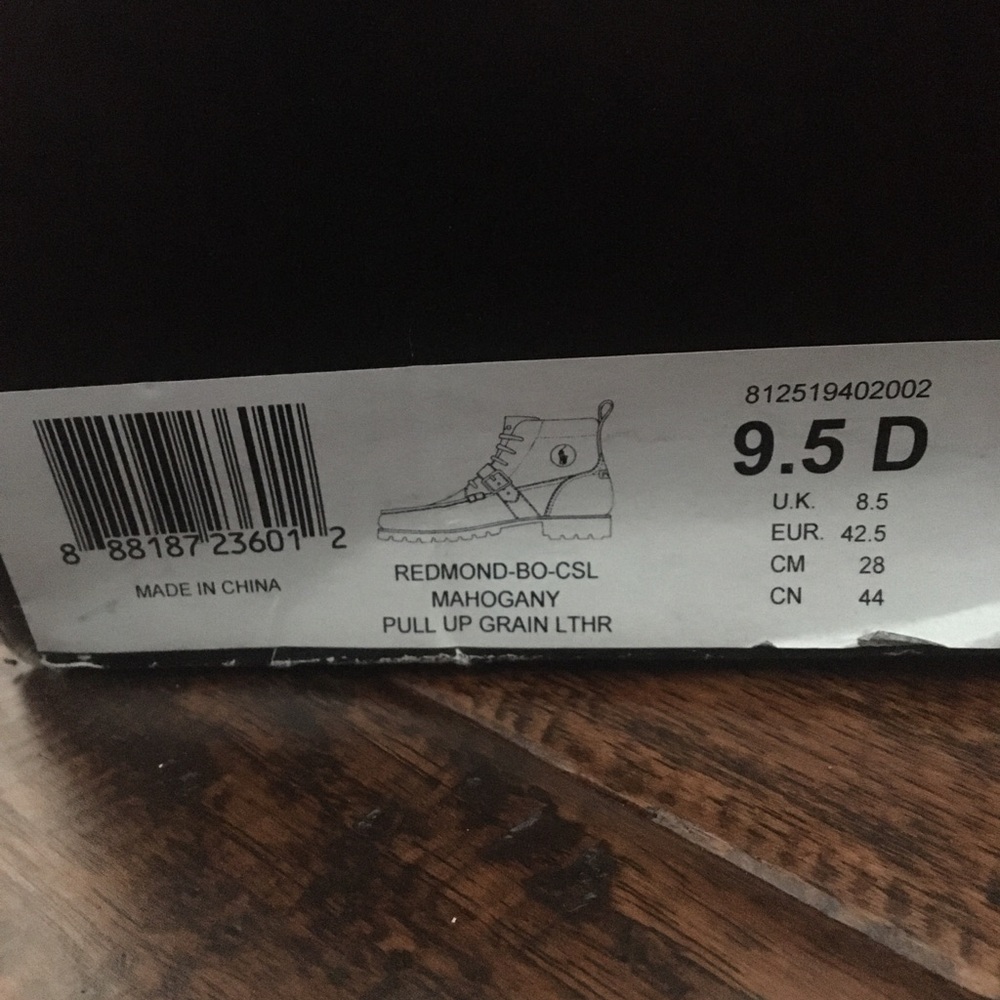 Size 9.5 Polo Ralph Lauren boots